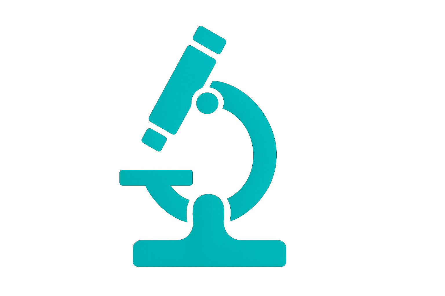 create a icon of microscope(#00BCB4)