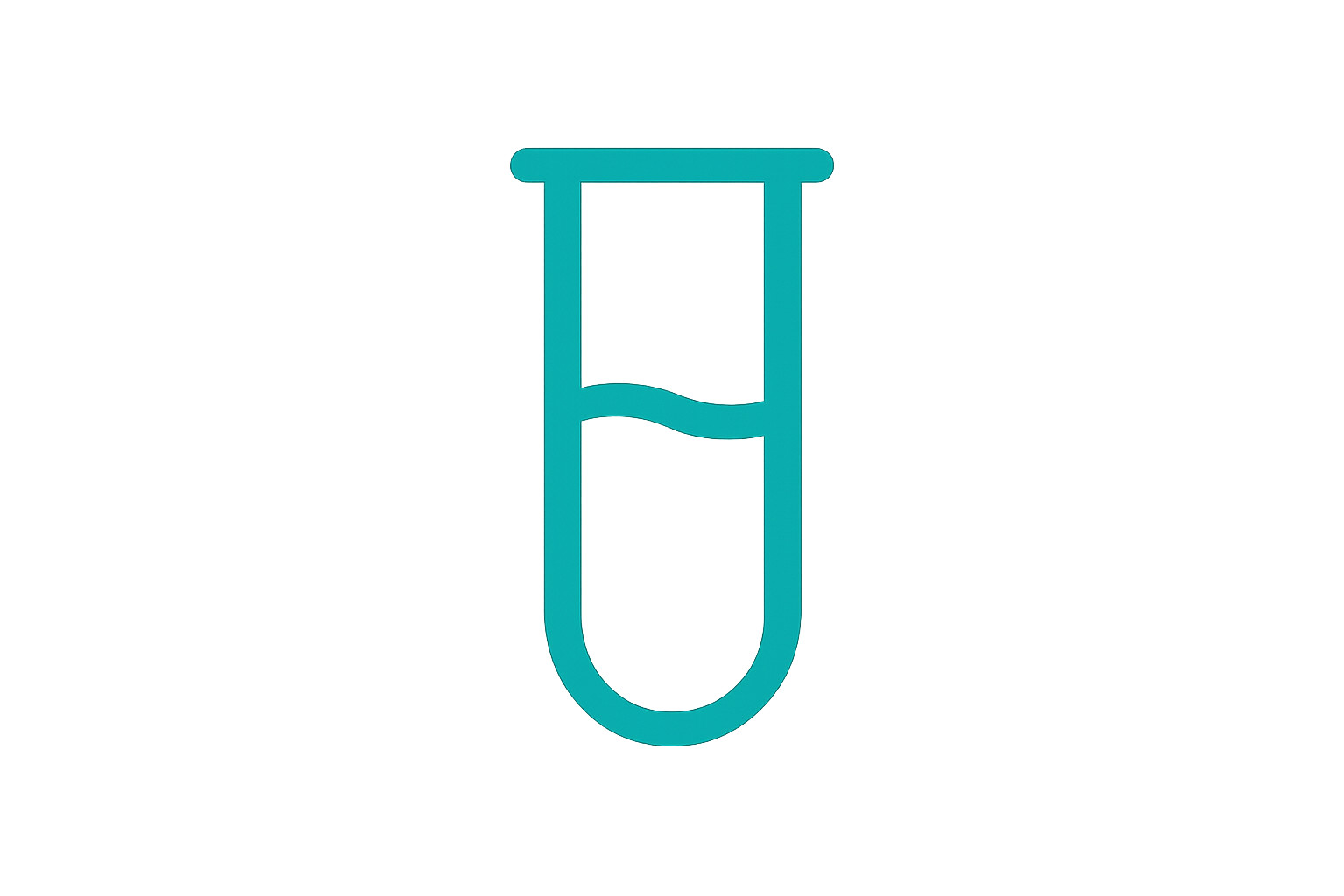create a icon of testtube(#00BCB4)
